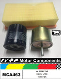 FILTER SERVICE KIT for PEUGEOT 208, A9 ACTIVE EB2 1.2L Petrol 3cyl 9/13 on