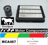FILTER KIT for MITSUBISHI LANCER CJ 4B12 2.4 L PETROL 09/08 ON