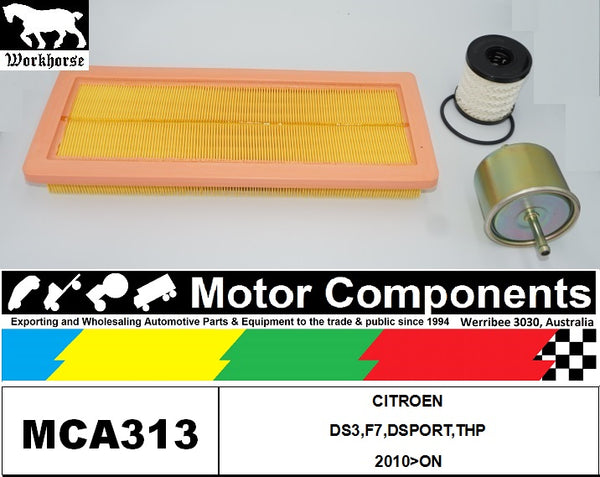 FILTER SERVICE KIT for CITROEN DS3,F7,DSPORT,THP 2010>ON