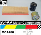 FILTER SERVICE KIT for PEUGEOT 306 N3 XR TX XU7JP 1.8L PETROL 04/94 > 97