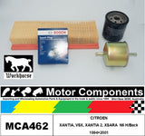 SPARK PLUGS & FILTER SERVICE KIT for CITROEN XANTIA, VSX, XANTIA 2, XSARA N6 H/B