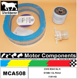 FILTER SERVICE KIT for Honda CIVIC EG43 GL H D15B4 1.5L Petrol 11/91>93