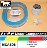 FILTER SERVICE KIT for Honda CIVIC EG8 GL Sdn  D15B4 1.5L Petrol 11/91>93