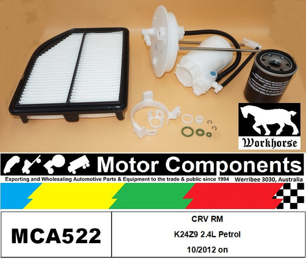 FILTER SERVICE KIT for Honda CRV RM R20A5 2L Petrol 10/2012 on