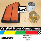 FILTER SERVICE KIT for Honda INTEGRA 2nd Gen B18B2 1.8L Petrol 06/89>92