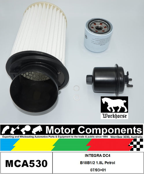 FILTER SERVICE KIT for Honda INTEGRA DC4 B18B1/2 1.8L Petrol 07/93>01