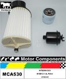 FILTER SERVICE KIT for Honda INTEGRA DC4 B18B1/2 1.8L Petrol 07/93>01