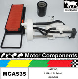 FILTER SERVICE KIT for Honda JAZZ GD L15A1 1.5L Petrol 10/02>07/08
