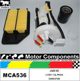 FILTER SERVICE KIT for Honda JAZZ GD L13A1 1.3L Petrol 03/06-07/08