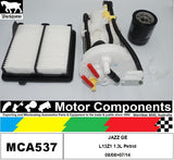 FILTER SERVICE KIT for Honda JAZZ GE L13Z1 1.3L Petrol 08/08>07/14
