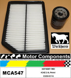 FILTER SERVICE KIT for Honda  ODYSSEY RB3 K24Z 2.4L Petrol 03/09>01/14