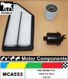 FILTER SERVICE KIT for Honda  PRELUDE BB6 VTi-R H22A4 2.2L Petrol 01/97>02