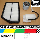 FILTER SERVICE KIT for KIA CERATO YD G4NC 04/2013-On
