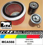 FILTER SERVICE KIT for KIA CERES S28A S2E 2.2L DIESEL 06/92>97