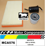 FILTER SERVICE KIT for KIA MENTOR FA B5E 1.5L PETROL 12/96>05/98