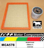 FILTER SERVICE KIT for KIA MAGENTIS MG G6EAE 2.7L Petrol 8/06>8/08