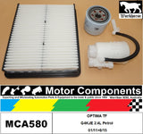 FILTER SERVICE KIT for KIA OPTIMA TF G4KJE 2.4L Petrol 01/11>08/15