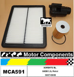 FILTER SERVICE KIT for KIA SORENTO BL G6DB 3.3L Petrol 08/07>09/08