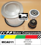 FILTER SERVICE KIT for MITSUBISHI  LANCER CA 4G15 1.5L Petrol 04/89>08/90