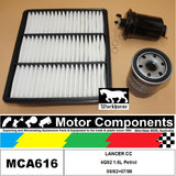 FILTER SERVICE KIT for MITSUBISHI  LANCER CC 4G92 1.6L Petrol 09/92>07/96