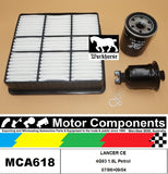 FILTER SERVICE KIT for MITSUBISHI  LANCER CE 4G93 1.8L Petrol 7/96>9/2004