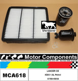 FILTER SERVICE KIT for MITSUBISHI  LANCER CE 4G93 1.8L Petrol 7/96>9/2004