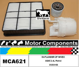 FILTER SERVICE KIT for MITSUBISHI  OUTLANDER ZF MIVEC 4G69 2.4L Petrol 05/04>06