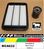 FILTER SERVICE KIT for MITSUBISHI  OUTLANDER ZH 4B12 2.4L Petrol 10/2009 on