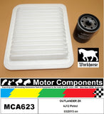 FILTER SERVICE KIT for MITSUBISHI  OUTLANDER ZK 4J12 Petrol 03/2015 on