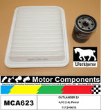 FILTER SERVICE KIT for MITSUBISHI  OUTLANDER ZJ 4J12 2.4L Petrol 11/12>04/15