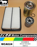 FILTER SERVICE KIT for MITSUBISHI  OUTLANDER ZK 4N14 2.2L Turbo Diesel 03/2015 o