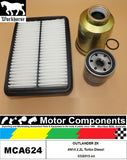 FILTER SERVICE KIT for MITSUBISHI  OUTLANDER ZK 4N14 2.2L Turbo Diesel 03/2015 o
