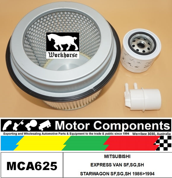 FILTER SERVICE KIT for MITSUBISHI EXPRESS VAN SF,SG,SH STARWAGON SF,SG,SH 1986>1