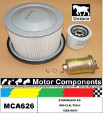 FILTER SERVICE KIT for MITSUBISH STARWAGON SG 4G64 2.4L Petrol 10/86>09/91