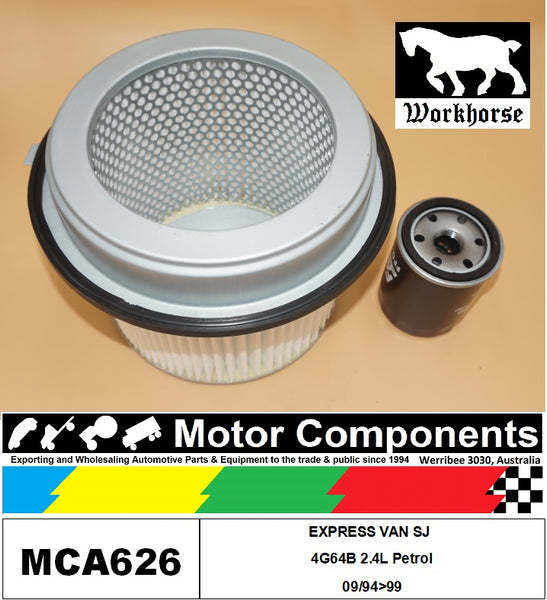 FILTER SERVICE KIT for MITSUBISHI  EXPRESS VAN SJ 4G64B 2.4L Petrol 09/94>99