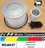 FILTER SERVICE KIT for MITSUBISHI STARWAGON SH 4G64BE 2.4L Petrol 09/91>09/94