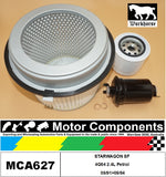 FILTER SERVICE KIT for MITSUBISHI  STARWAGON SF 4G64E 2.4L Petrol 09/91>09/94