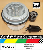 FILTER SERVICE KIT for MITSUBISHI EXPRESS VAN SJ 4G64B 2.4L Petrol 08/2006 on