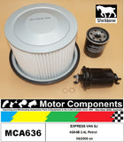 FILTER SERVICE KIT for MITSUBISHI EXPRESS VAN SJ 4G64B 2.4L Petrol 08/2006 on