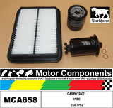 FILTER SERVICE KIT for TOYOTA CAMRY SV21 3FSE 05/87>93