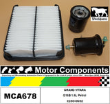FILTER SERVICE KIT for SUZUKI GRAND VITARA G16B 1.6L Petrol 02/00>09/02