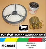 FILTER SERVICE KIT for SUZUKI SWIFT SA413 G13B 1.3L Petrol 10/86>88