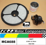 FILTER SERVICE KIT for SUZUKI SWIFT G13B 1.3L Petrol 1992-1993