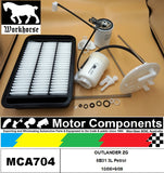 FILTER SERVICE KIT for Mitsubishi OUTLANDER ZG 6B31 3L Petrol 10/06>09/09