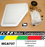 FILTER SERVICE KIT for TOYOTA AURION GSV40R 2GR-FE 3.5L Petrol 10/06>04/12
