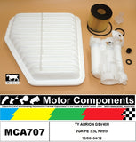 FILTER SERVICE KIT for TOYOTA AURION GSV40R 2GR-FE 3.5L Petrol 10/06>04/12