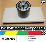 FILTER SERVICE KIT for JEEP WRANGLER TJ MX 4L PETROL 1996>2007