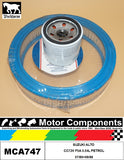 FILTER SERVICE KIT for SUZUKI ALTO CC72V F5A 0.54L PETROL 07/86>09/88
