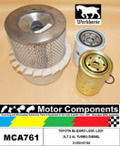 FILTER SERVICE KIT for TOYOTA BLIZARD LD20 LD21 2LT 2.4L TURBO DIESEL 01/90>07/9
