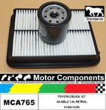 FILTER SERVICE KIT for TOYOTA CELICA GT 4A-GELU 1.6L PETROL 01/88>12/90